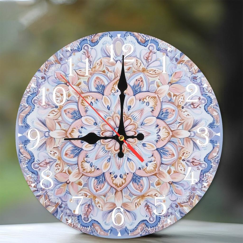 Bulk Order 25x25cm Wood Wall Clock for Corporate Gifts and Promotion