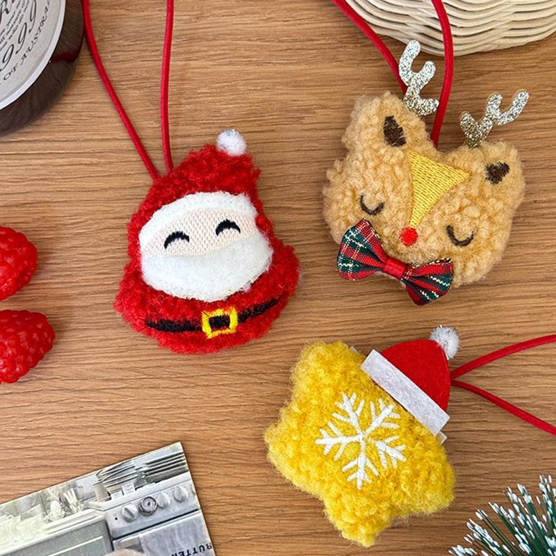 Weihnachtsbaum Anhänger Plüschtiere Weihnachtsmann Weihnachtsbaum Kamera Anhänger Raum Rucksack Dekoration Kinder Weihnachtsgeschenk