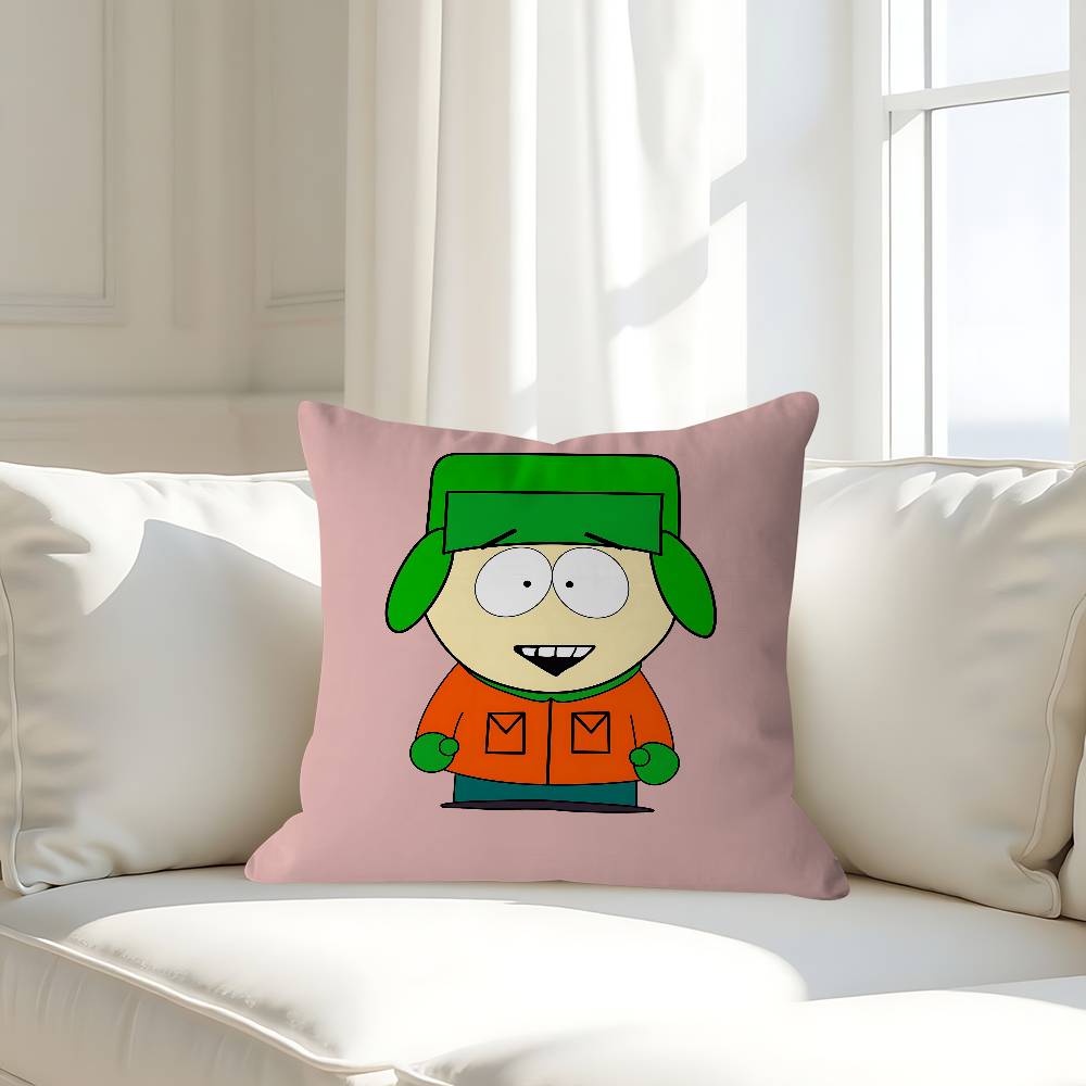 

South Park K-Kyle Broflovski Pillow Case Removable Washable Cushion Cover – All-Season Soft Linen 16x16Inch