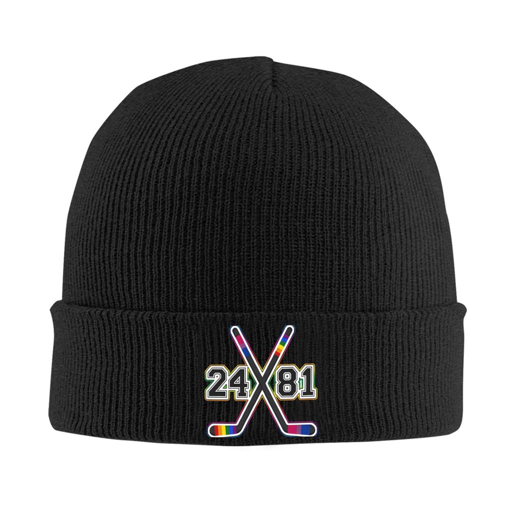 Rosanov 81 Knitted Caps Women's Men's Beanie Autumn Winter Hats Acrylic Heated Rivalry Sports Romance TV Warm Melon Cap