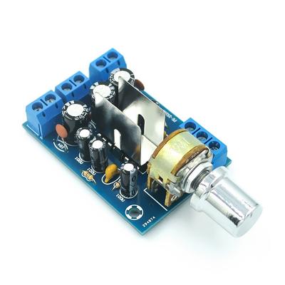 TEAB Power Amplifier Audio Board 2.0 Channrl Digital Mini Amplifier Stereo AMP 3Wx2 Home Sound Theatre DC 5-12V AC 5-9V