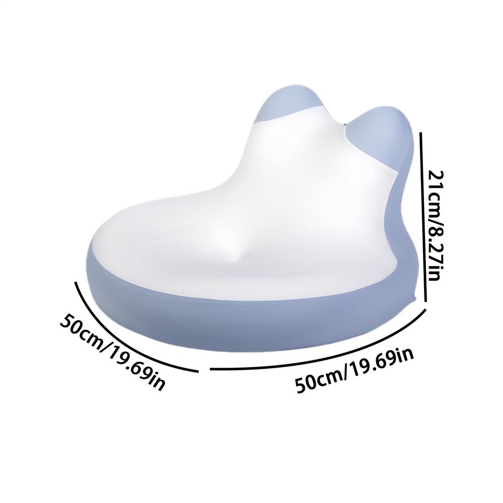 Prone Pillow Waterproof All Position Neck Support Bed Prone Down Pillow For Women Men Adults Seniors Middle-Aged Person Hotel синий 16990₽