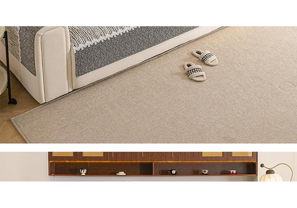 Chenille Non-Slip Sofa Cushion: Dirt & Cat Scratch Resistant, Minimalist Light Luxury, All-Season Universal Cover.