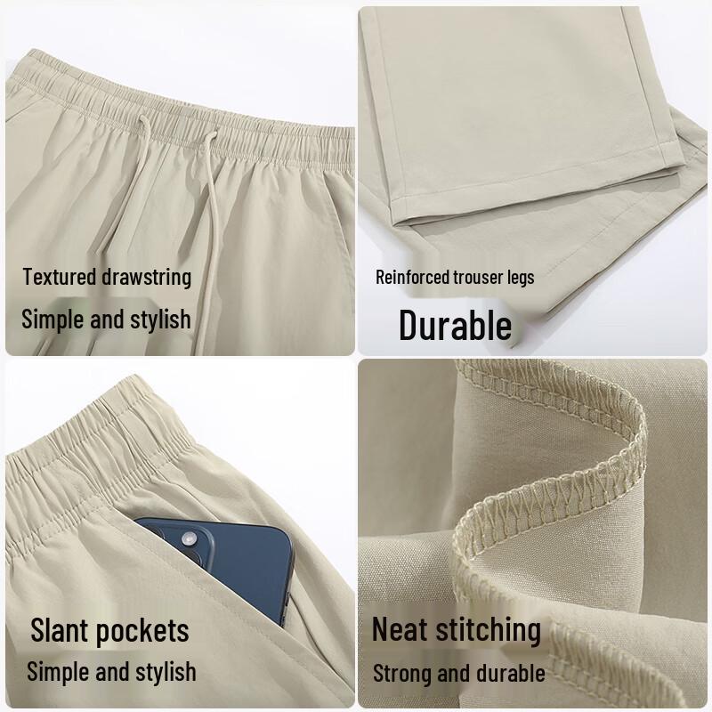 Warrior Men's Loose Straight-Leg Casual Sport Pants