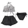 Japanese Market Three-Piece Swimsuit Set