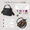 [imeetu] Schultertasche aus echtem Leder für Damen, 3-fach tragbar, Crossbody-Tasche, leicht, selbststehend, mit Ziernieten, weiches Rindsleder, schlicht