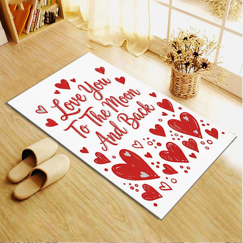 2025 New Love Carpet Rug for Living Room Bedroom Home Sofa Decoration,Kids Play Non-slip Floor Mat