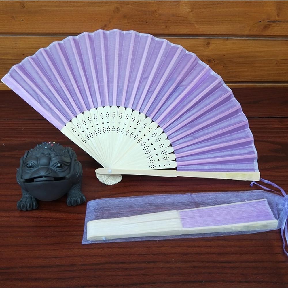   Hand Held Fan  Silk Folding Fan Party Wedding Decor