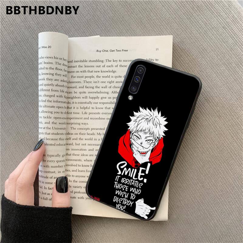 Jujutsu Kaisen Gojou Satoru Anime Handyhülle Für Samsung galaxy A S note 10 12 20 32 40 50 51 52 70 71 72 21 fe s ultra plus