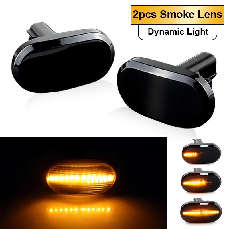 2PCS Led Dynamic Side Marker Turn Signal Indicator Repeater Light For SUZUKI JIMNY JB64W JB74 JB23 JB64 1999-