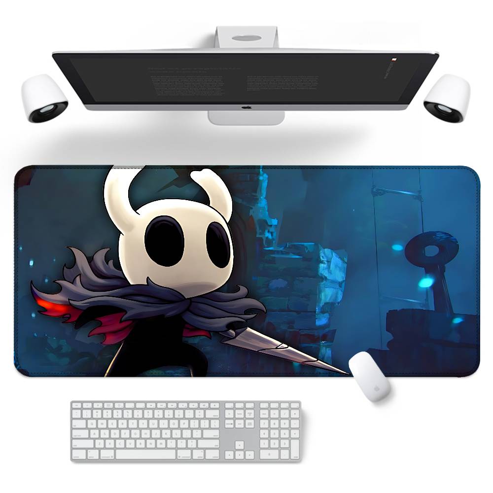 The H-Hollow K-Knight Mouse Pad Rubber Thicken Overlock Gaming Table Mat Office Computer Keyboard Pad PC Mousepad