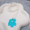 Sweet Irregular Flower Pendant Necklace Party Jewelry Fashion Statement Choker Fashion Simple Cord Collar Necklace