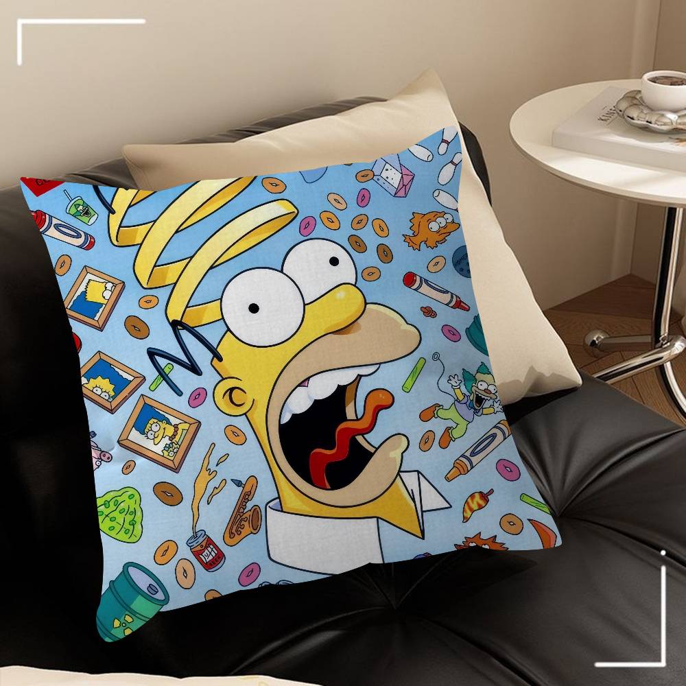

Anime The movie S-Simpsons-S Pillow Anime Pillow Sofa Bed Head Pillow Cover Cushion Cover Fashion 30cmx30cm
