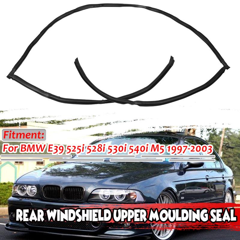 New E39 Auto Seals Car Rear Upper Trunk Windshield Moulding Trim Seal For BMW E39 525i 528i 530i 540i M5 1997-2003 51318159785
