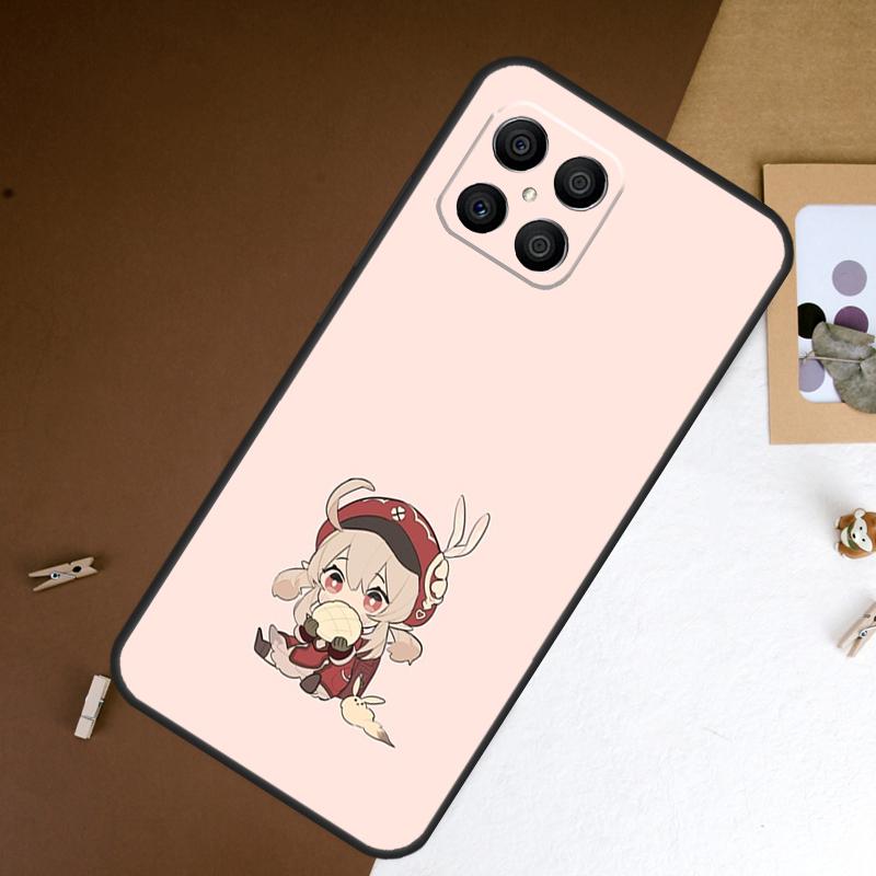 Qiqi Klee Genshin Impact Hoesje Voor Honor 200 Pro 400 50 70 90 X9a X9b X9c X9d X8b X8c Win Magic 7 Lite 5 6 8 Pro Cover