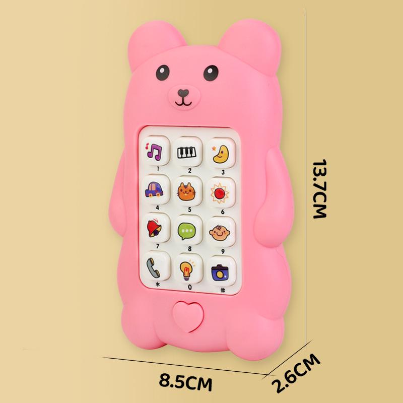 Infant Musical Phone Toy for Early Learning and Parent-Child Interaction (0-2 Years)