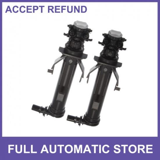 Front Left Right Car Headlight Washer Nozzle Jet 5G0955965 for Volkswagen 2 Pcs