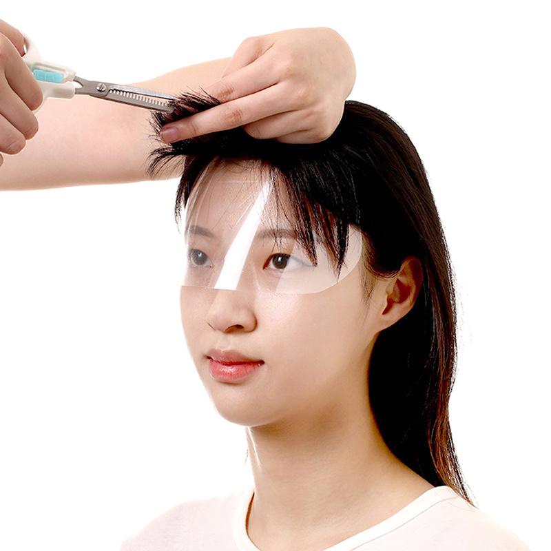 

50Pcs Eye Protection Hairdressing Mask Hairspray Isolate Haircut Tool Face Protecting Forehead Mask Face Shield Disposable 50pcs/box