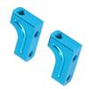 2PCS RC Servo Mount Aluminum Alloy Strong Strength Universal for TAMIYA TB03 TT02 XV01