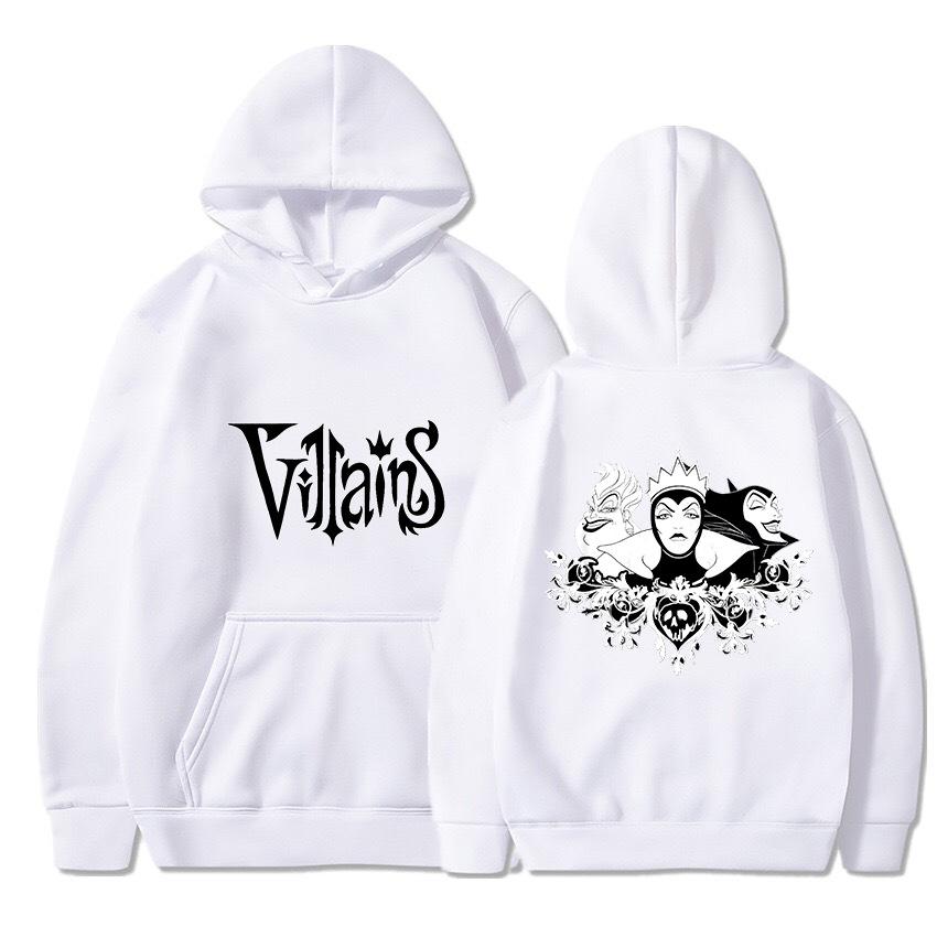Villains Hoodie Sweatshirts Men Women Fashion Casual  Autumn Winter Fleece Streetwear Tops