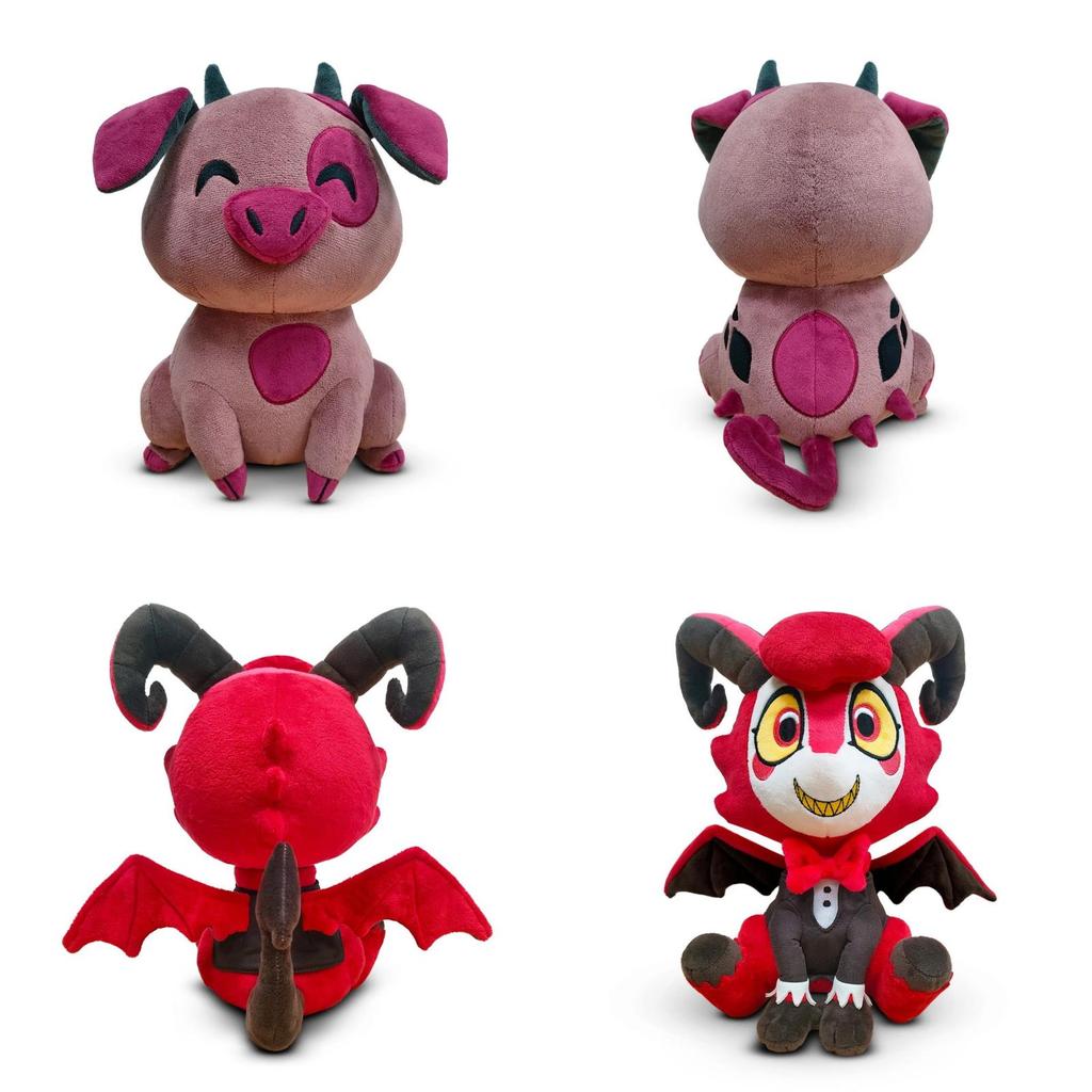 Hazbin Hotel Fat Niggets Plush Toy With Soft Crystal Material For Kids And Collectors