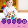 Bornoon Montessori Educational Toy, Decahedron Multifunctional Educational Toy, 10 in 1 Busy Board, Sensory Board, Key Toy, Educational Toy,
