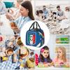 Soccer Italia Figc Insulated Lunch Bag for Camping Travel Italyan Football Lover Waterproof Thermal Cooler Bento Box Women Men