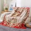 1PC Sarah Kay Print Flannel Blanket, High Quality Comfortable for All Seasons, Home Decor, Warmth and Comfort, Perfect for Christmas Gifts143