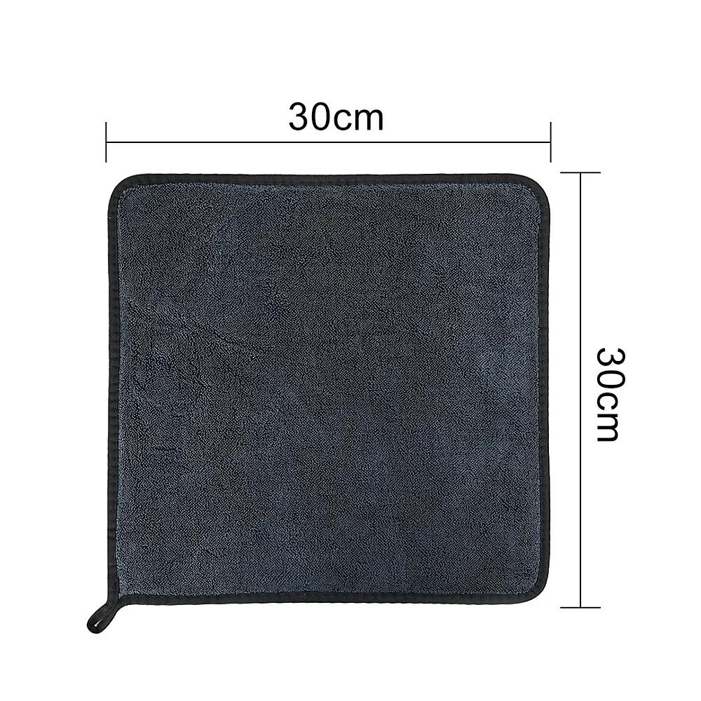 

Полотенце из микрофибры для мытья автомобиля Высококачественное Утолщенное Плюшевое Двустороннее Детейлинг автомобиля Дом Кухня Салфетка для уборки Супер Абсорбирующие Тряпки 1pc