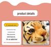 Realistic Tiger Plush Toy - Children's Birthday Gift & Cushion - Northeast Tiger Design