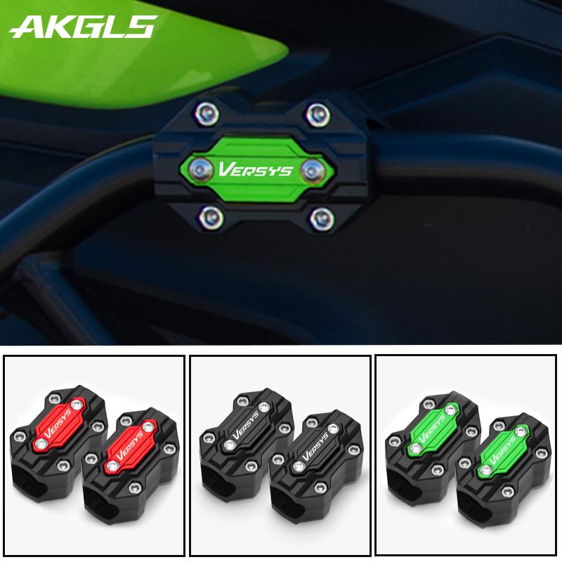 

Для Kawasaki Versys 650 1000 X300 2008-защита двигателя мотоцикла, защита бампера, декоративная защита