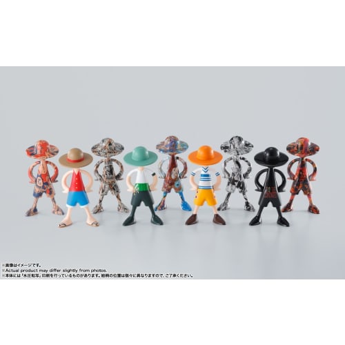 TAMASHII NATIONS LUFFY's ONE PIECE Adventure Memories Vol.1 (BOX) Approximately 86mm ABS Painted Finished Figure