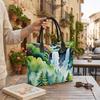  Watercolor Nature Landscape Tote Bag for Daily Use