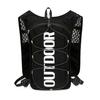 Hydration Backpack Multi-Pocket Water Backpack with Hydration Bladder Reflective Strip Hydration Pack for Hiking Running Cycling