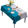 Baby Elephant Pvc Tablecloth Waterproof And Oil-Proof Leave-In Tablecloth Atmosphere Dining Table Cloth Dining Mat