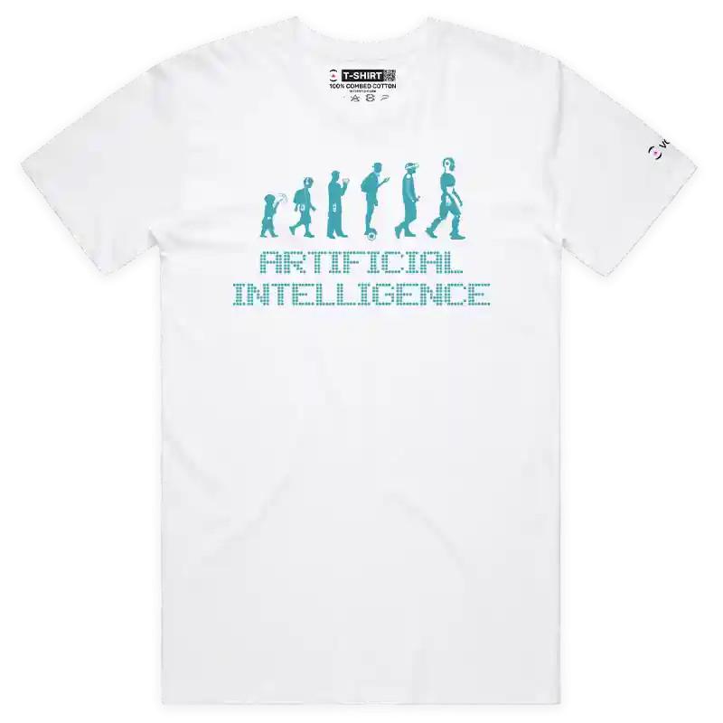 

VOICEART Artificial Intelligence Funny Family T-Shirt with Premium Graphic L