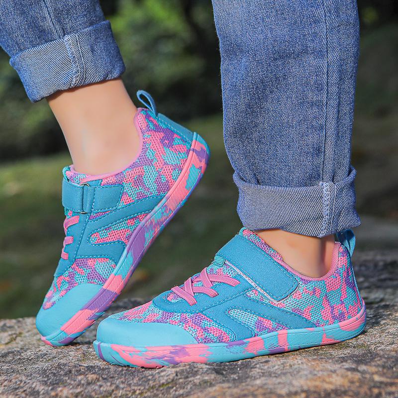 Kids' Wide-Toe Barefoot Non-Slip Breathable Outdoor Sports & Dance Shoes