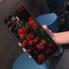Red Rose Flower Case For Oppo A16 A17 A18 A96 A76 A60 A80 A40 A38 A58 A78 A98 A94 A74 A54 A15 A57 A77 A5 Pro