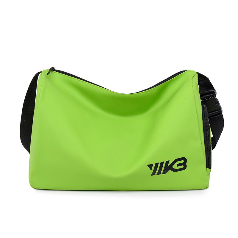 

Men s and women s fashion trends, short-distance out with shoes, warehouse travel bag, wet and dry separation sports fitness bag зелений