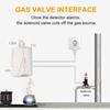 HD2000 Gas Detector And Carbon Monoxide Detector Natural Gas Leak Detector CH4/LPG/CO Gas Alarm AC220V Plug In Home Restaurant
