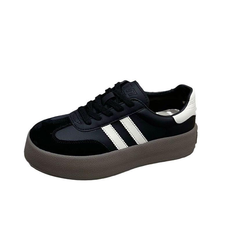Retro German Training Shoes Women's Spring and Autumn New Platform Forrest Gump Shoes Versatile Casual Sports Board Shoes