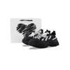 Originals OZGAIA Abriebfeste Niedrige Klobige Sneaker Damen Schwarz Silber JQ4110(Team840--)