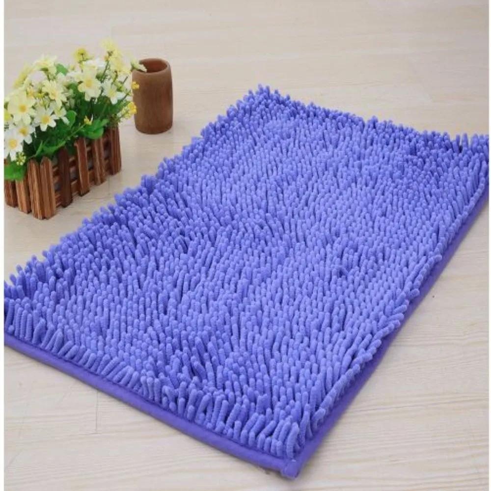 Neue 40*60cm Badematte Schimmelresistent Chenille Super Saugfähig Badematte Extra Weich Maschinenwaschbar Badezimmerteppich
