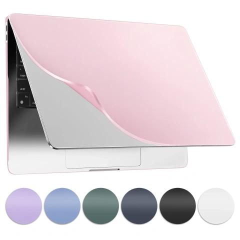 Etui Do Apple Macbook Air 13 / 13.3 2018-2021 (M1 A2337/A2179/A1932) - Elastyczna, Matowa Obudowa Ochronna, Lekka I Odporna - Alogy Airguard™ Różowy