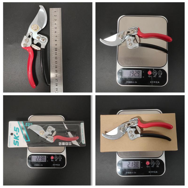 Heavy-Duty SK5 Steel Pruning Shears Tree Branch Cutter for Gardening Flower & Fruit Tree Trimming Professional Floral & Orchard Pruners