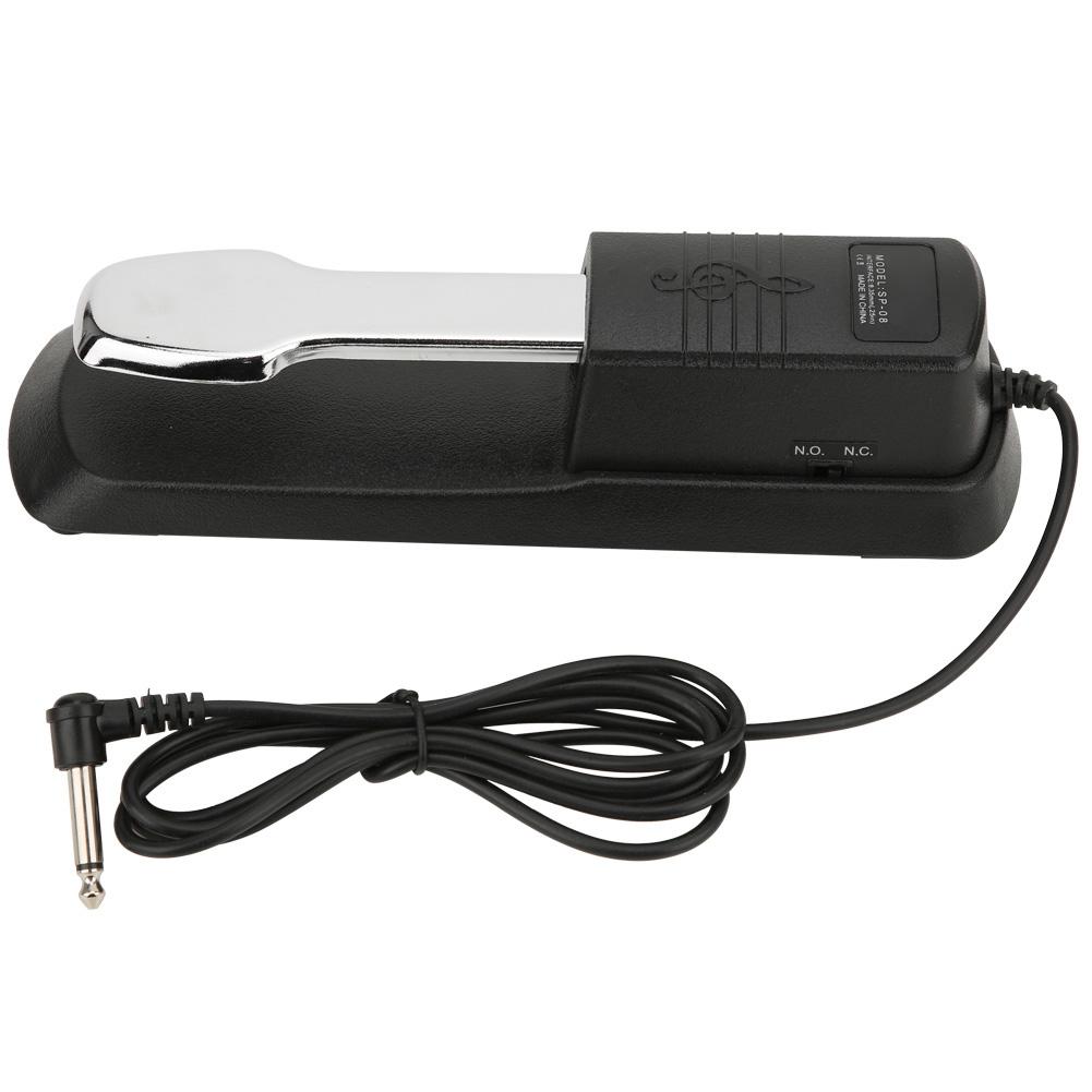 Piano Sustain Foot Pedal Switch with Non Slip Mat Musical Instrument Accessories
