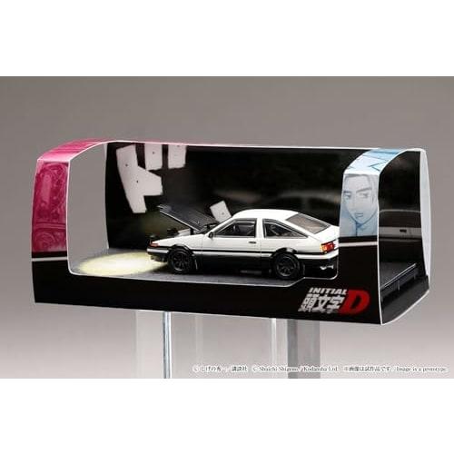 Hobby Japan HJ64 1/64 Toyota Sprinter Trueno (AE86) Final Version / Initial D Engine Model VS Shinji Inui Finished Model HJ641052DE