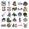 10 30 55Pcs Gorillaz Music Band Stickers Cool Graffiti Sticker Diy Skateboard Phone Notebook Waterproof Funny Decals Decoration