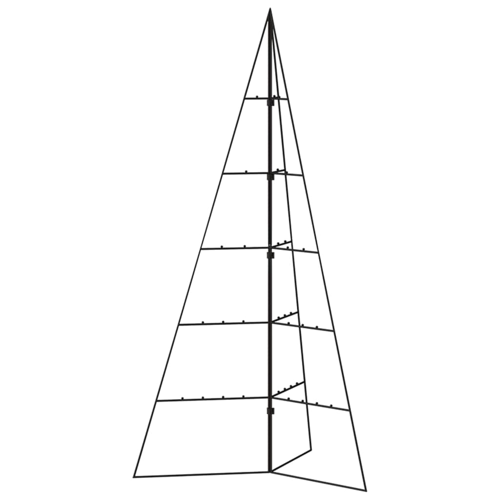 Vidaxl Metal Christmas Tree, For Decoration, Black, 100 Cm