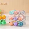 Water Bottle Storage Rack Transparent 2/3/4 Layers Detachable Stackable Cabinet Tumbler Cup Mug Organizer Kitchen Organization Fridge Cup Holder Stand